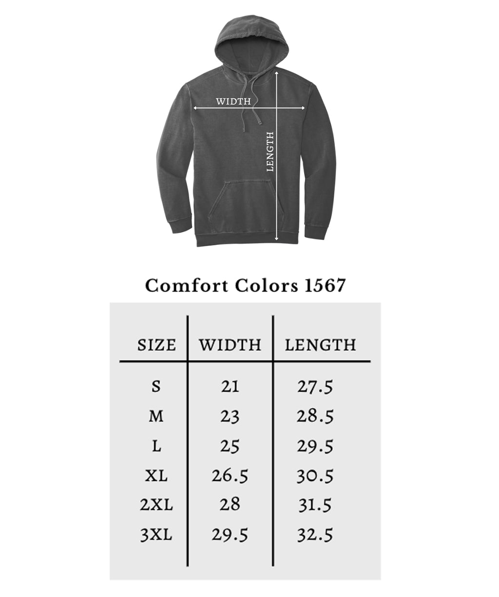 Comfort Colors - Garment-Dyed Hooded Sweatshirt - 1567