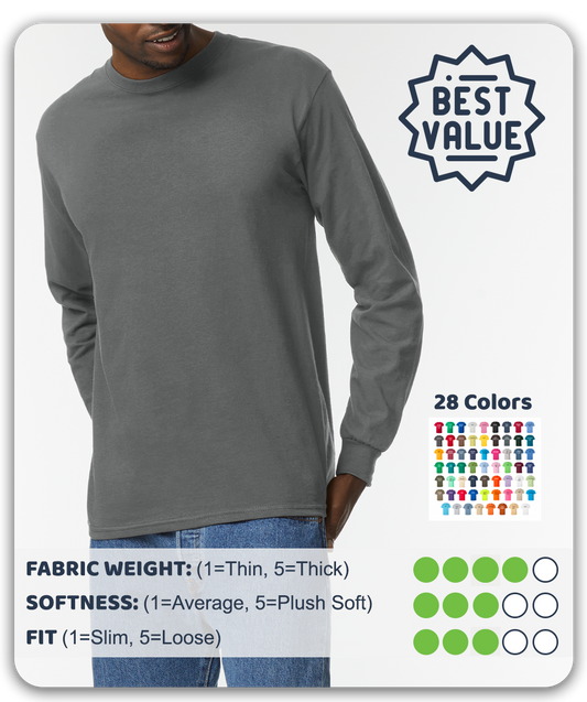 Gildan 2400 Long Sleeve Shirts
