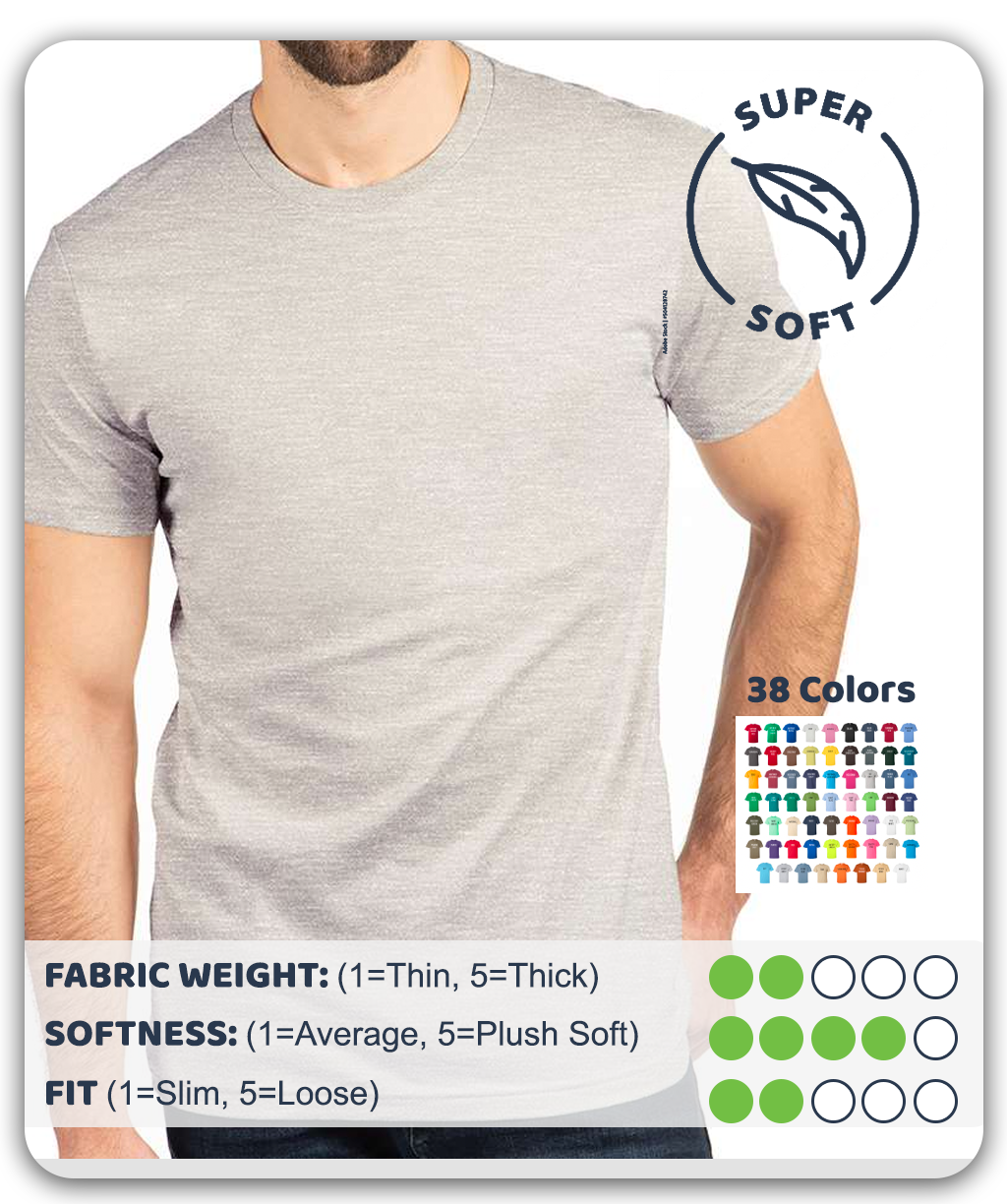 Next Level 3600 Premium Soft Tshirt