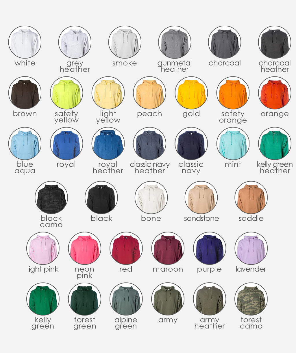 Independent Trading 4500 Hoodies