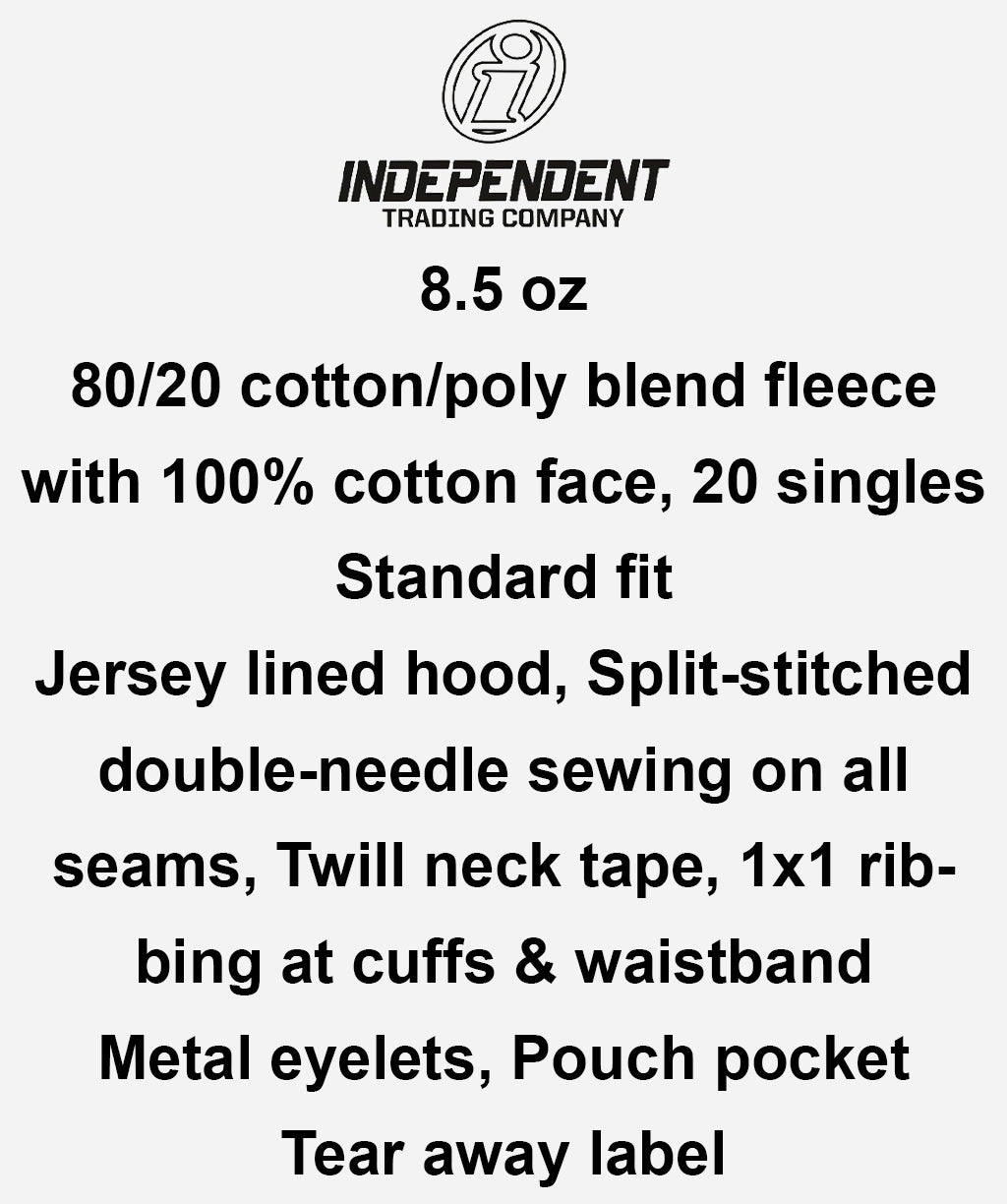 Independent Trading Co - Hoodie - SS4500