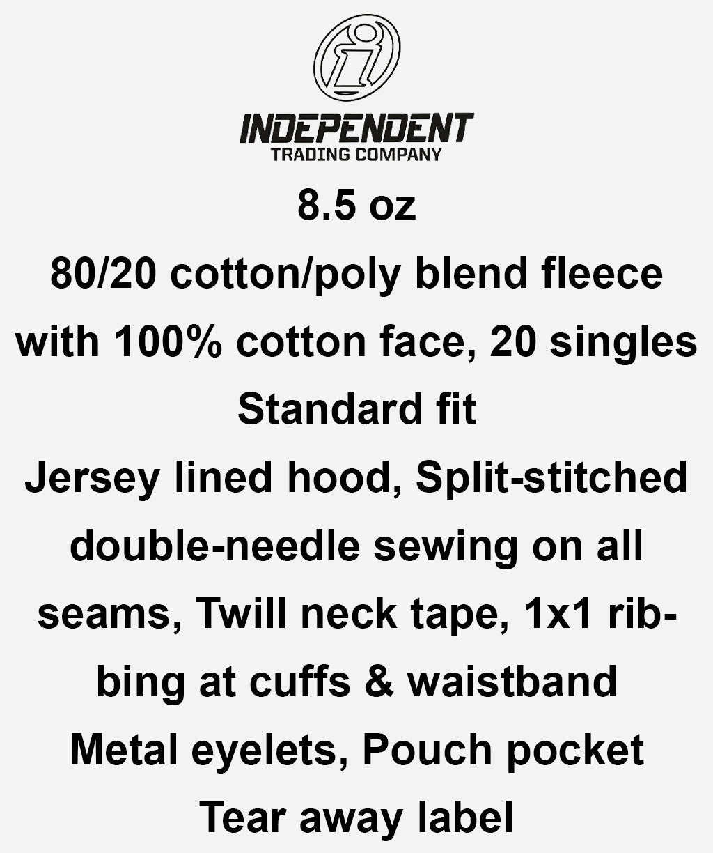 Independent Trading 4500 Hoodies