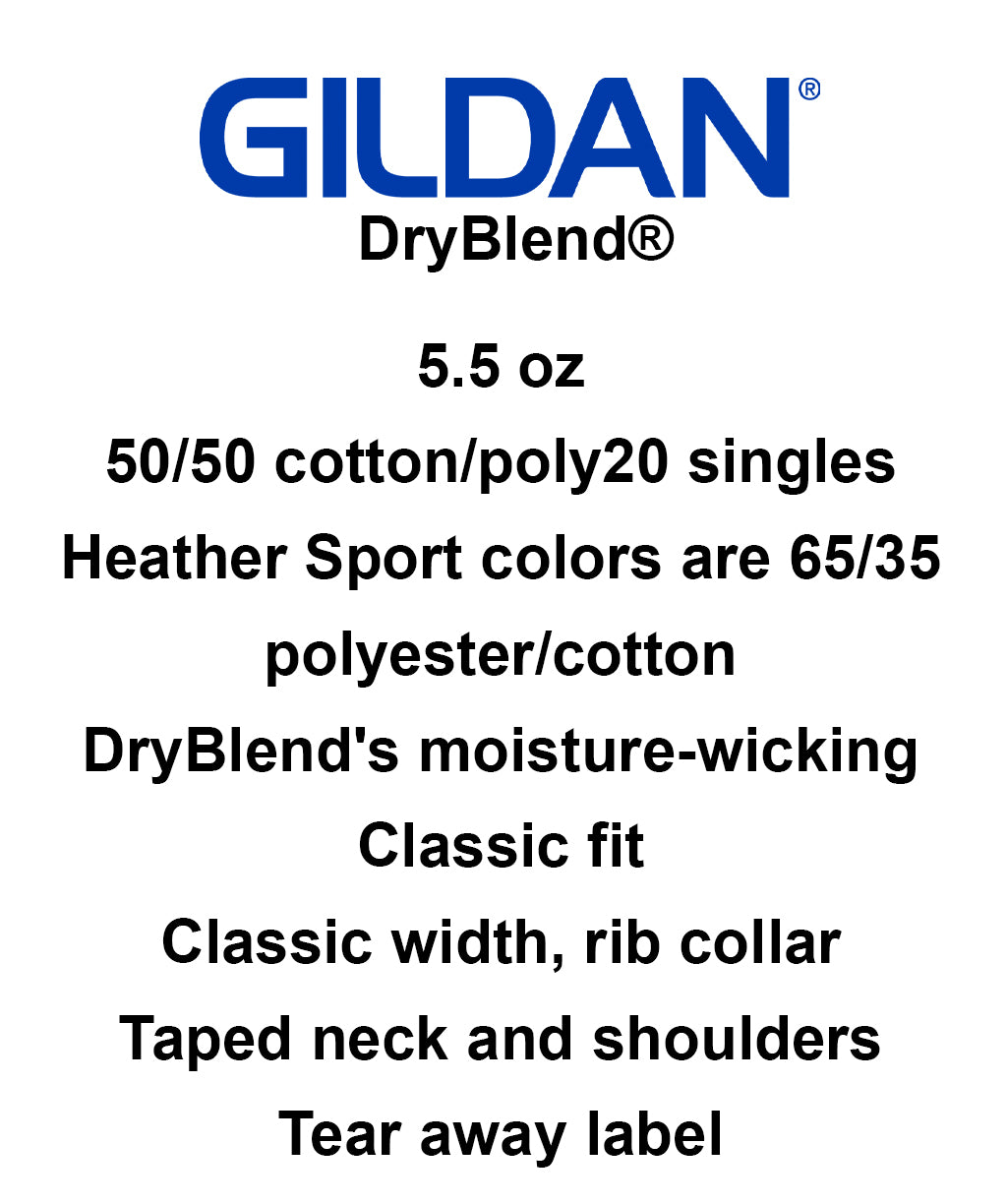 Gildan 8000 DryBlend Tshirt
