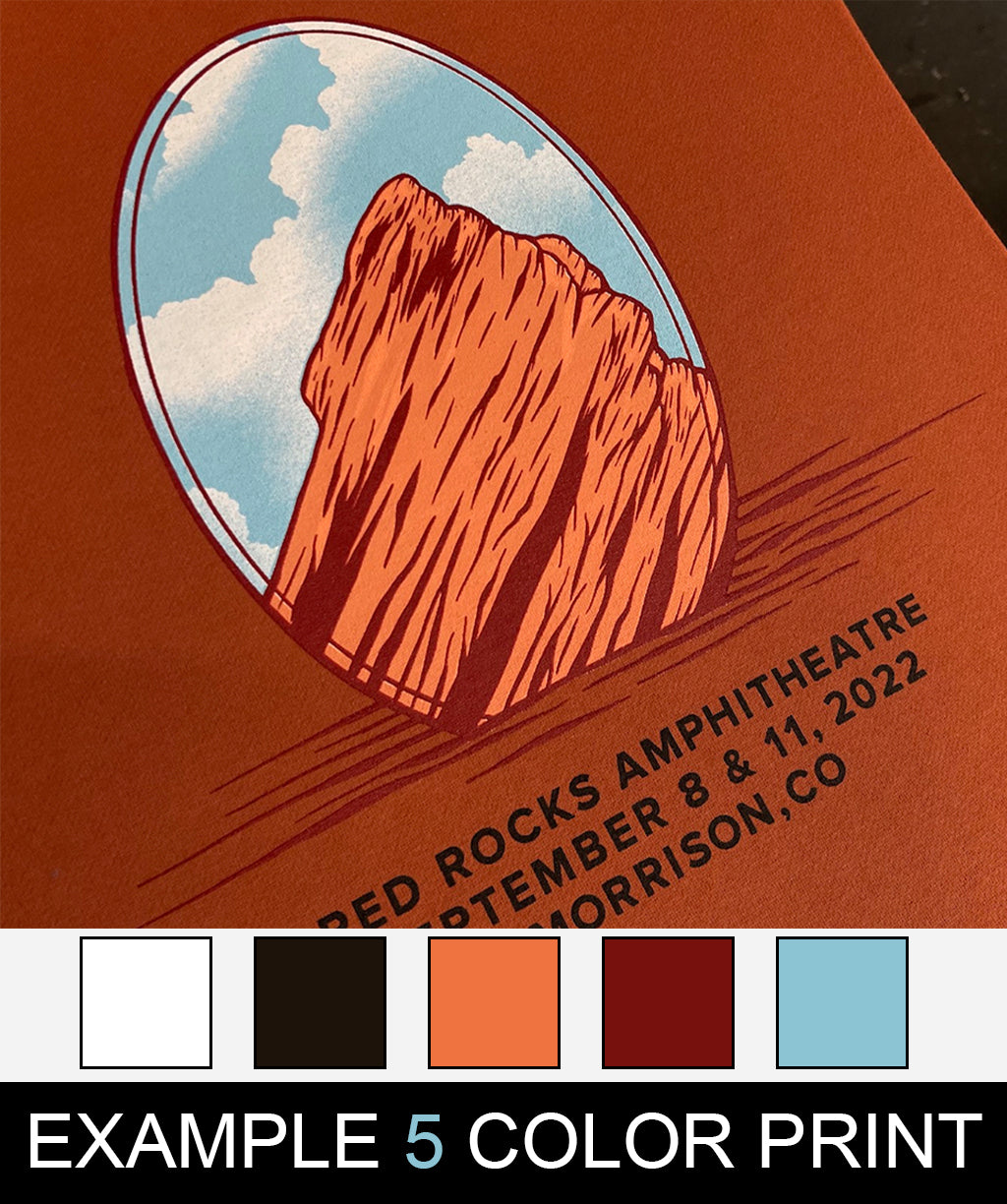 Screen Printing - Left Sleeve Print