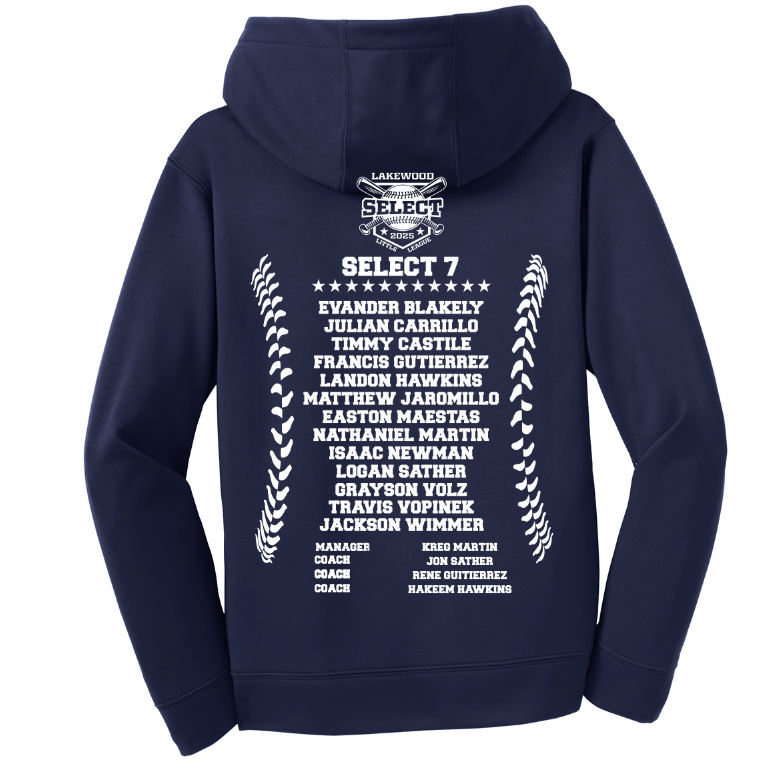 Performance Hoodie - Select Teams