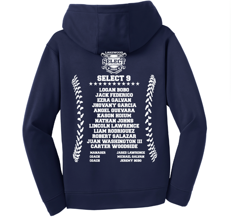 Performance Hoodie - Select Teams