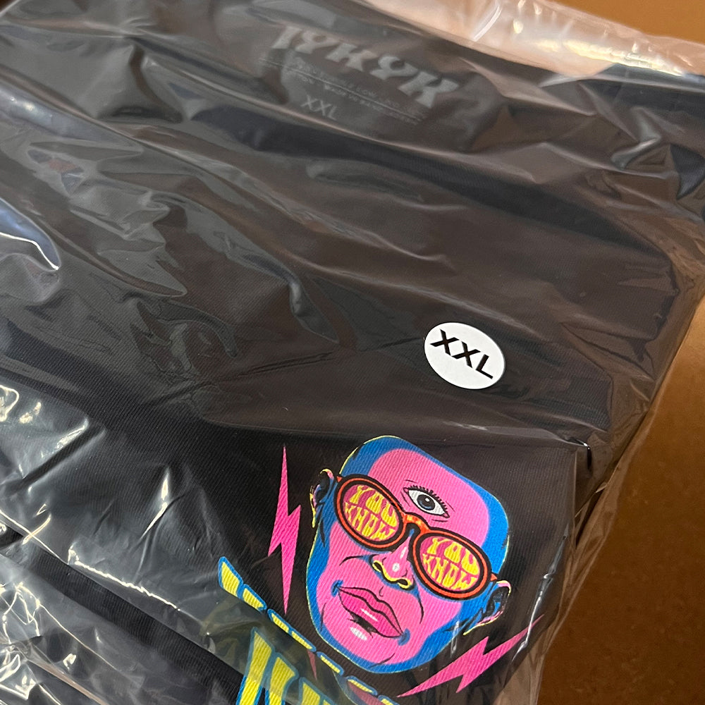 Retail Ready - Fold/Bag/Size Sticker