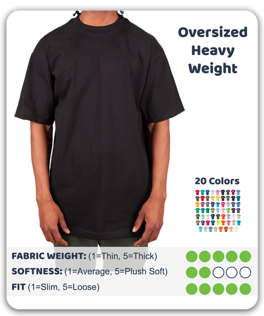 Shakawear Max Heavyweight Tshirts
