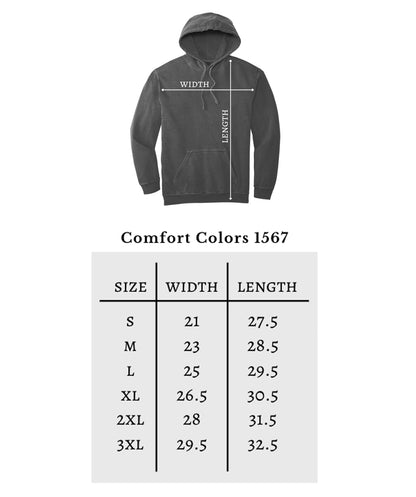 Comfort Colors - Garment-Dyed Hooded Sweatshirt - 1567