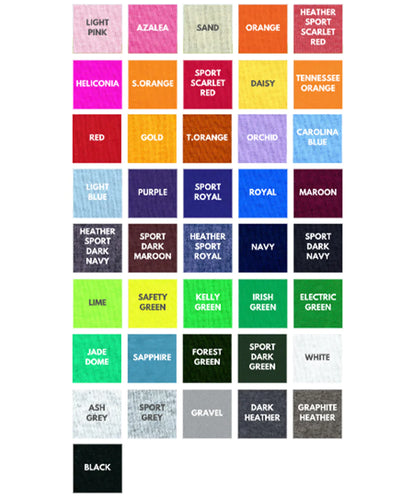 Gildan 8000 DryBlend Tshirt (40-59 Shirts)