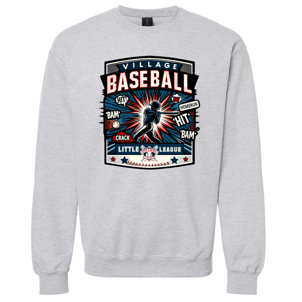 Village Baseball Comic Sweatshirt