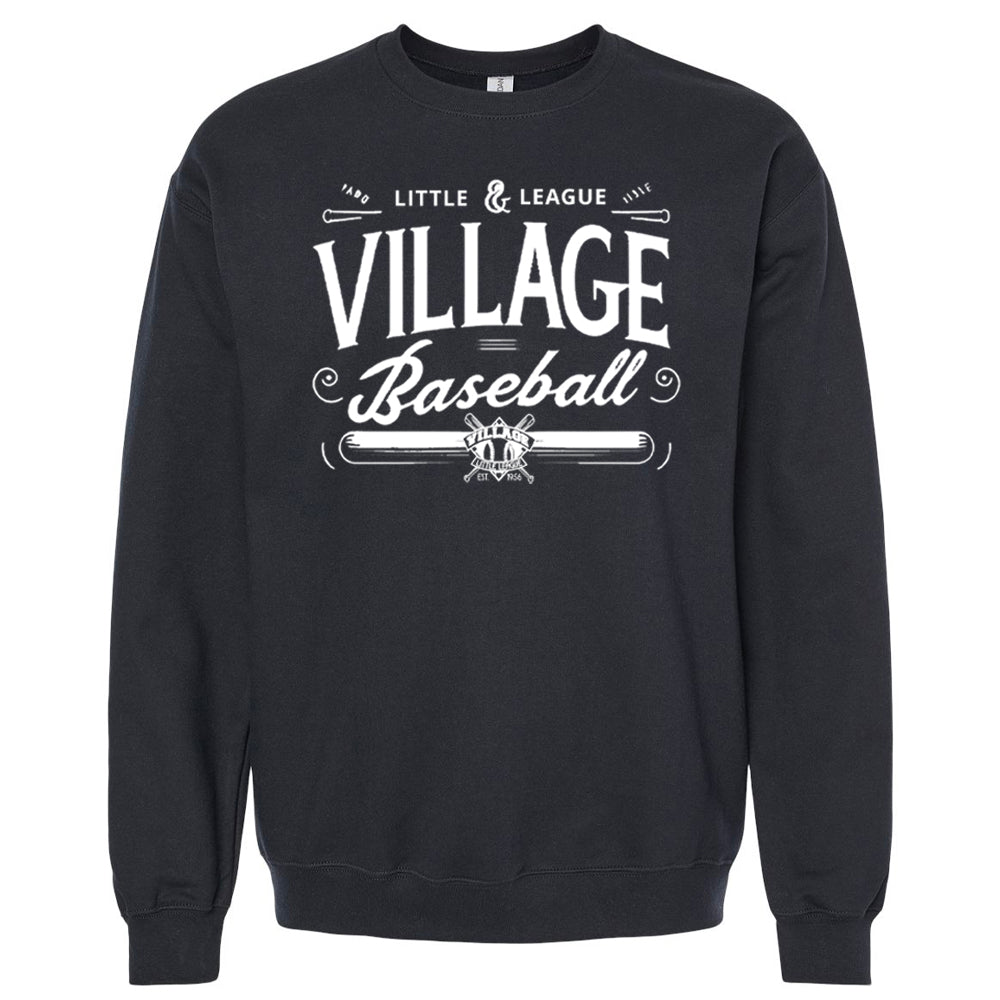Village Baseball Script Sweatshirt
